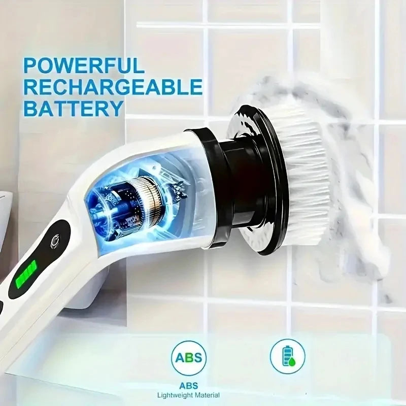 Extendable Electric Spin Scrubber