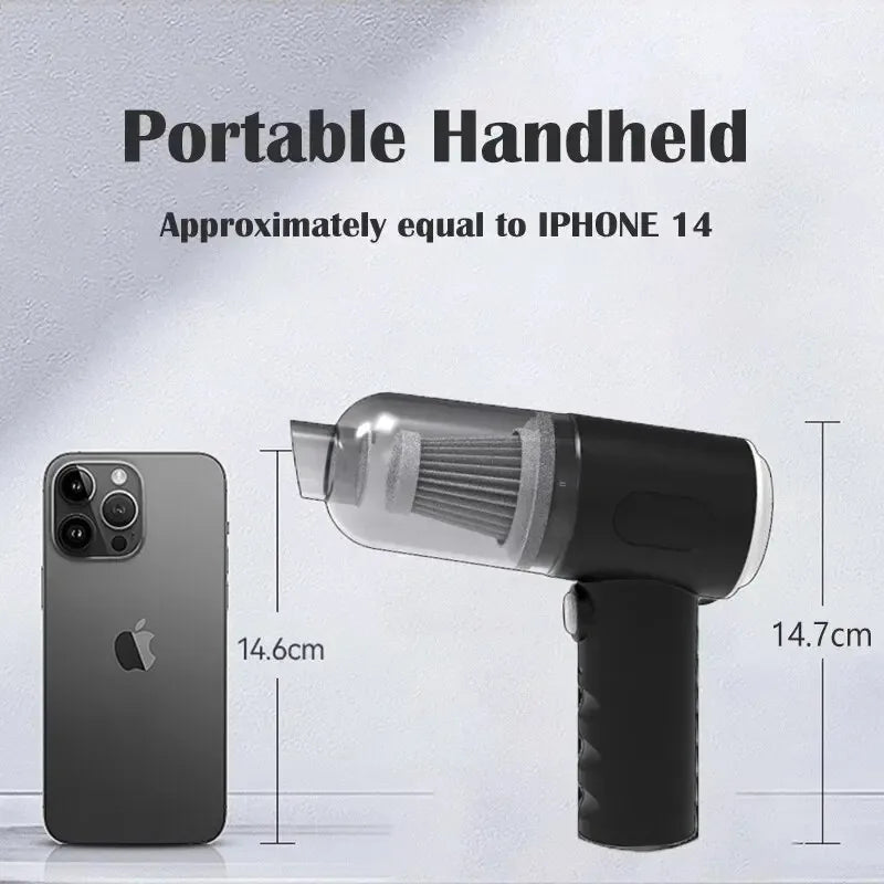 TidyCore Mini Car Vacuum Cleaner