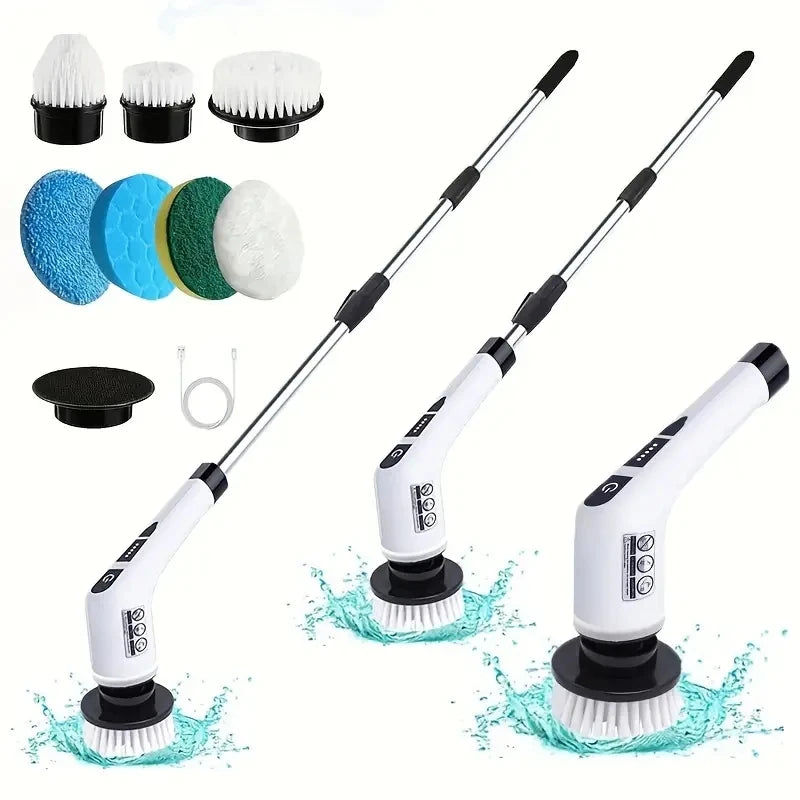 Extendable Electric Spin Scrubber